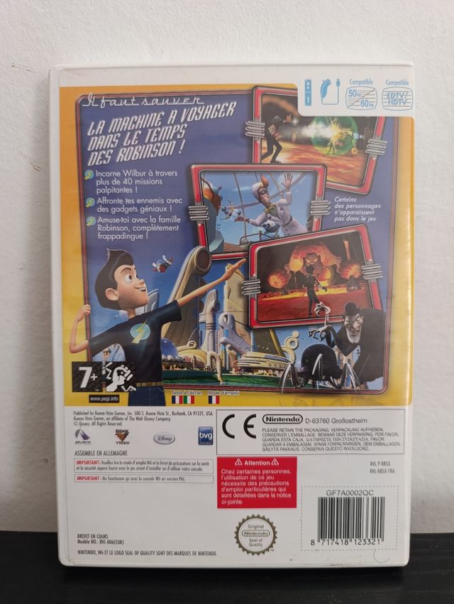 Nintendo Wii juego la familia Robinson