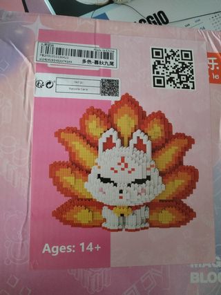 Kit mattoncini 3D: Volpe di fuoco