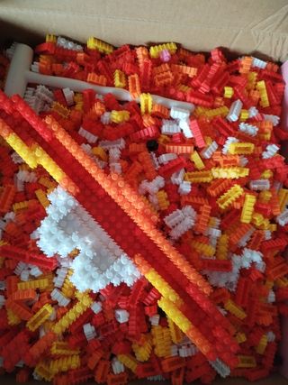 Kit mattoncini 3D: Volpe di fuoco