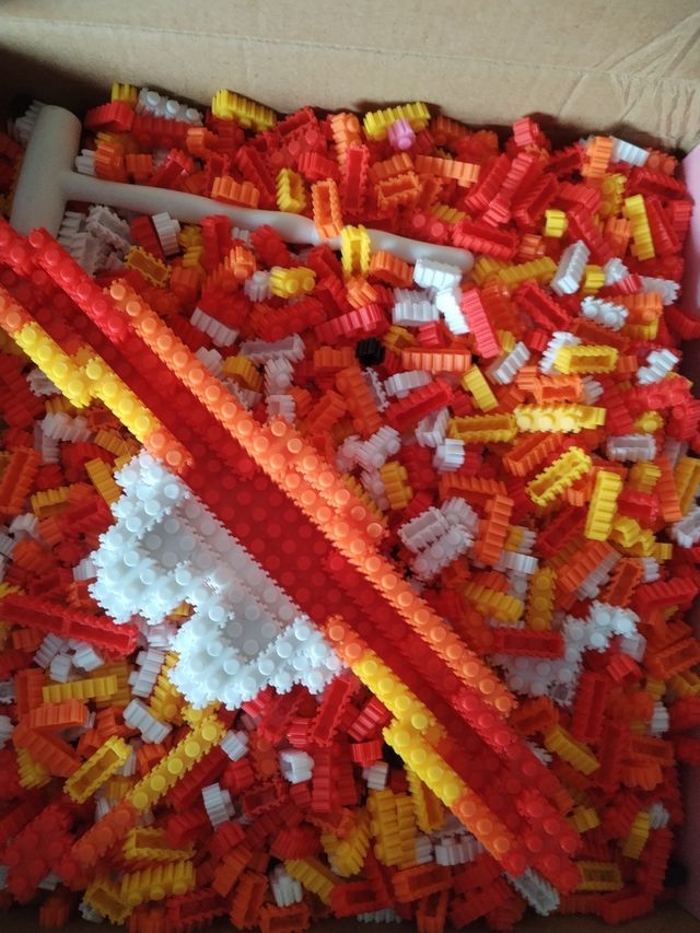 Kit mattoncini 3D: Volpe di fuoco