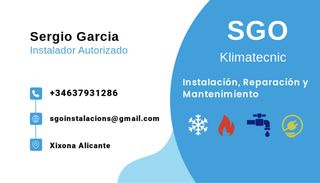 Técnico instalador, mantenedor climatización