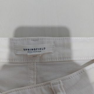 Pantalones Springfield blancos tobilleros