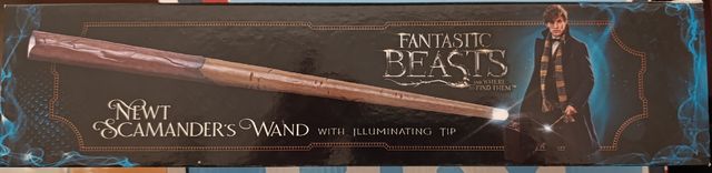 Varita Newt Scamander Iluminada (Harry Potter)