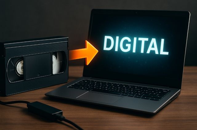 Pase a digital sus FOTOS / VHS, VHS-C