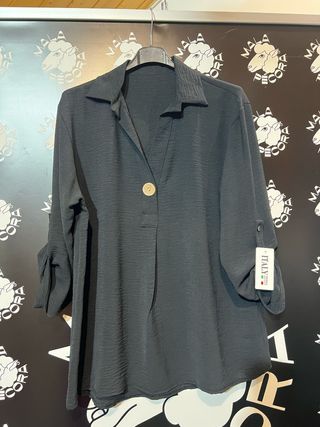 Blusa negra mujer - Talla única