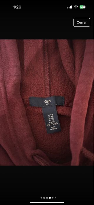 Sudadera GAP