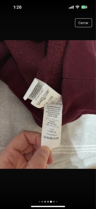 Sudadera GAP