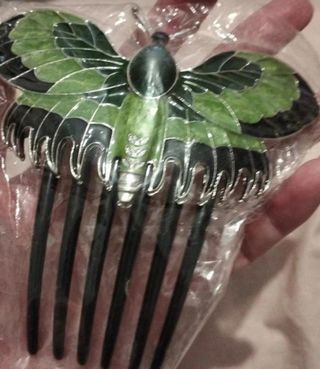 Pack Titanic: Peineta Mariposa+ Corazón de la Mar