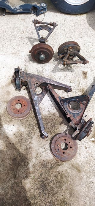 Suspensión y dirección Seat 600