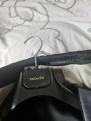 Traje PAOLONI negro - Talla 50