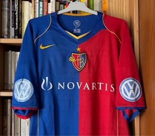 Camiseta FC Basel original Nike vintage 2000s