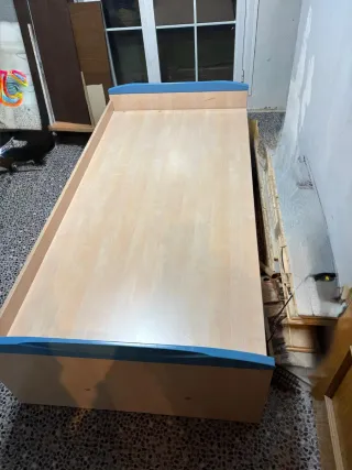 Cama nido 90cm - canapé incl.