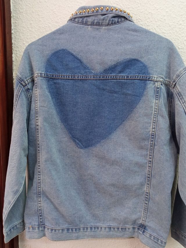 Chaqueta vaquera detalle
