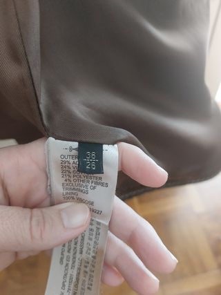 Abrigo corto Massimo Dutti