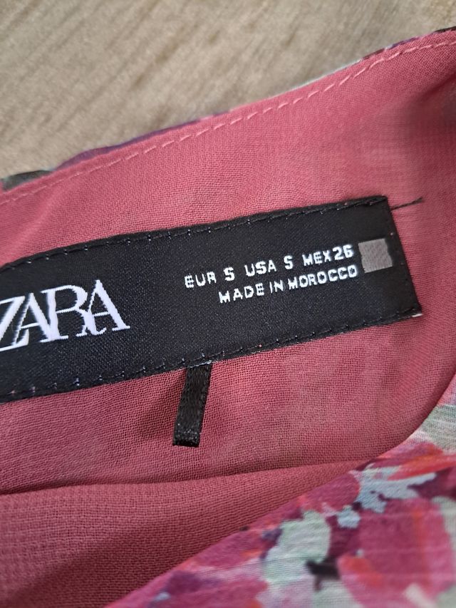 VESTIDO ZARA TALLA S