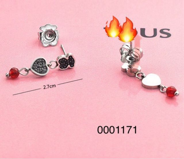 Pendientes Plata con Corazón