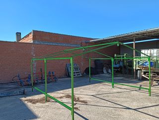 Estructura camping - Romería