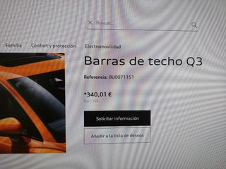 Bacas Audi - portaequipajes coche