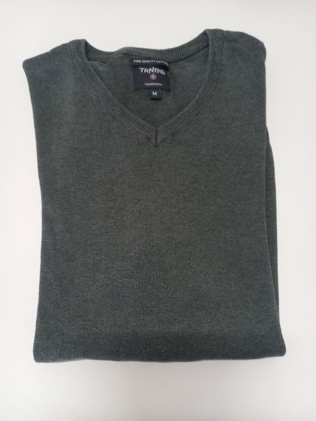 Maglione TRN1961 Uomo Verde Oliva Tg.M