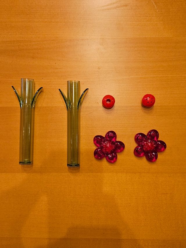 Portaspezie a forma di vaso di fiori