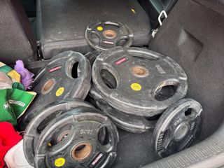 LIQUIDACION Discos para barra olimpica