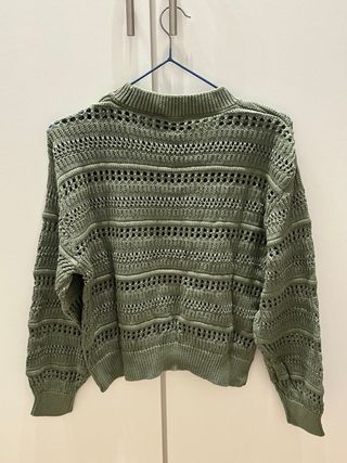 Jersey H&M verde caqui