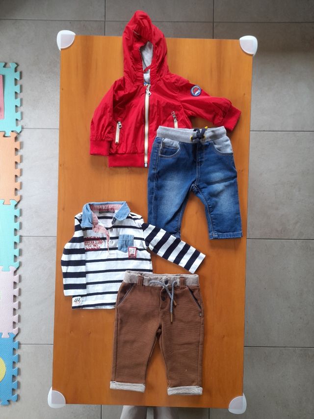 Completini bimbo: giacca, pantaloni, maglietta