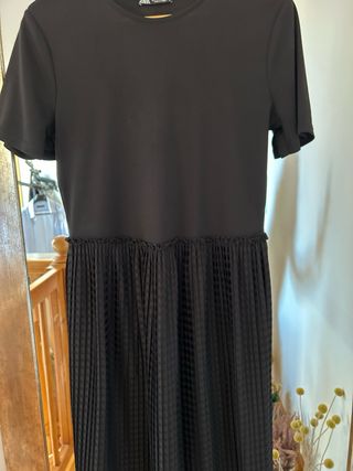 Vestido Zara negro - Talla S que equivale M