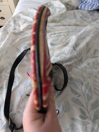 Bolso Desigual bandolera rojo-negro