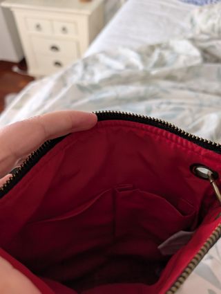 Bolso Desigual bandolera rojo-negro