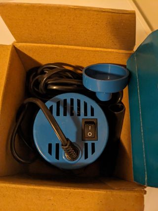 Pompa aria elettrica 220v.