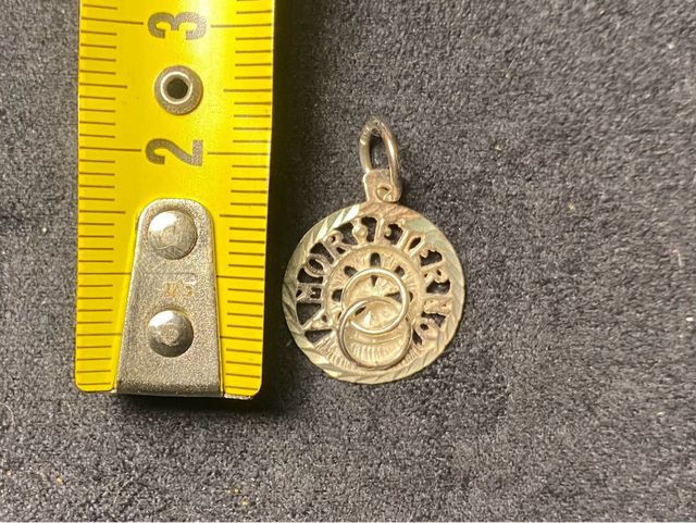 Medalla plata amor eterno