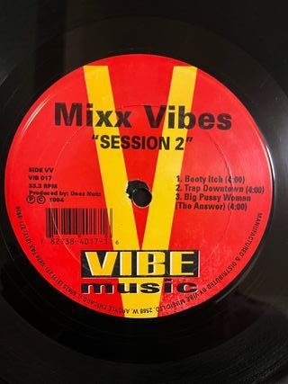 Mixx Vibes "Session 2" vinile musica house anni 90