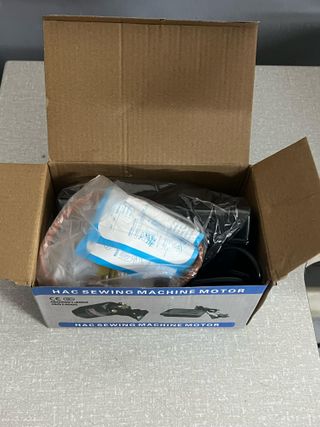 MOTOR CON PEDAL PARA MÁQUINA DOMÉSTICA