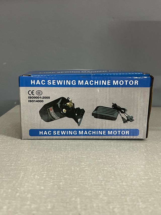 MOTOR CON PEDAL PARA MÁQUINA DOMÉSTICA