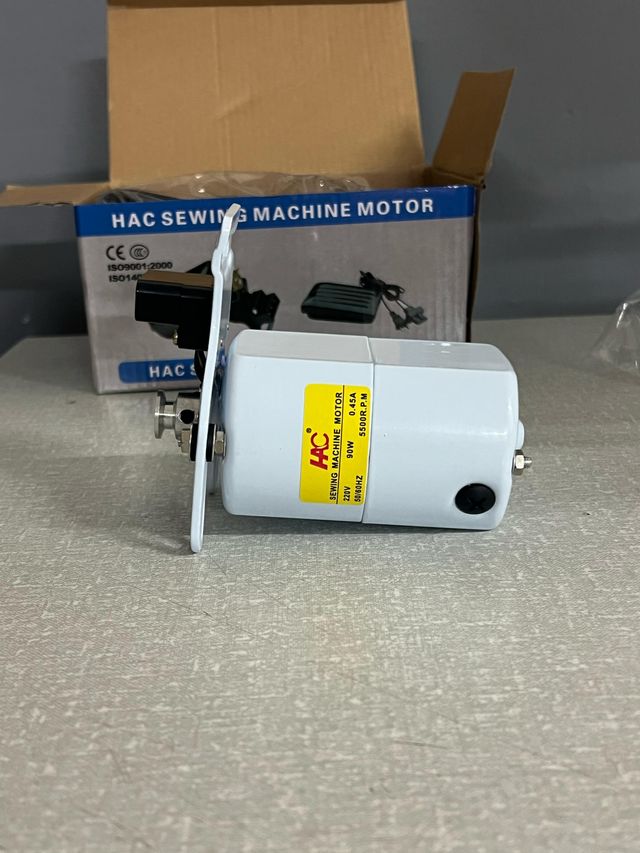 MOTOR CON PEDAL PARA MÁQUINA DOMÉSTICA
