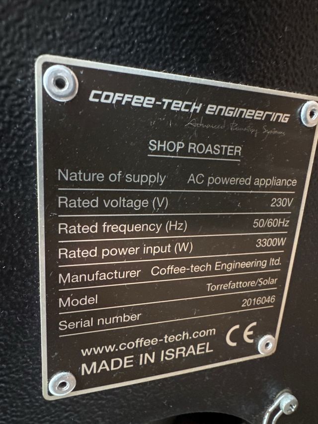 Torrador de café 2 Kg