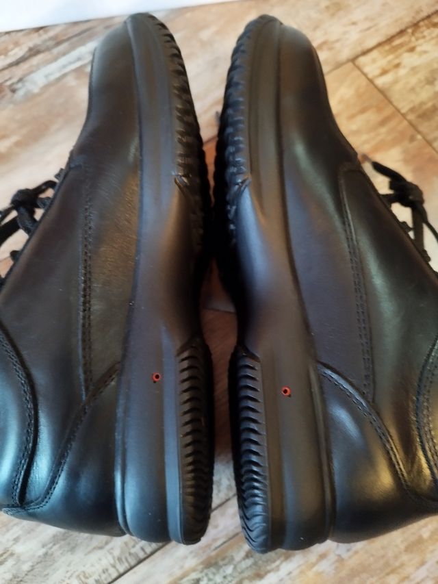 Scarpe Gore-Tex nere simil Hogan