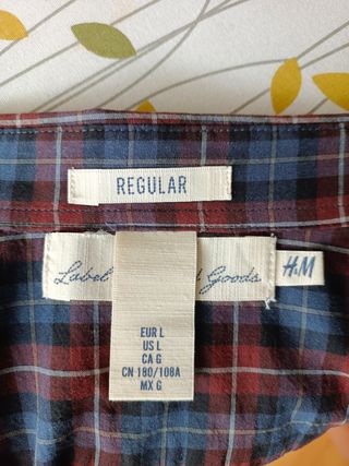 Camicia H&M Regular Fit L