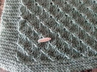 copertina neonato ai ferri