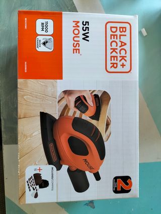 Lijadora, Black and Decker 55W Mouse