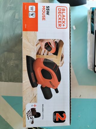 Lijadora, Black and Decker 55W Mouse