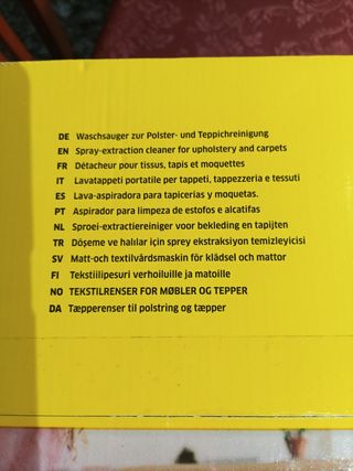 Kärcher SE 3 Compact Home: Lava-Aspiradora 