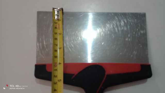 Spatola con manico in gomma 20cm