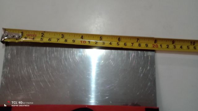 Spatola con manico in gomma 20cm