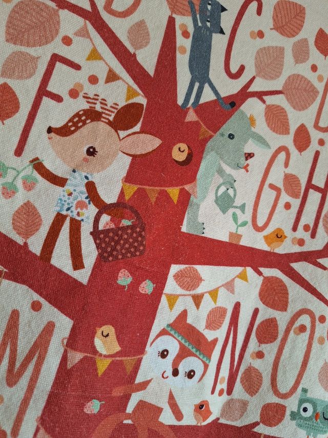 Tapiz alfabeto Lilliputiens