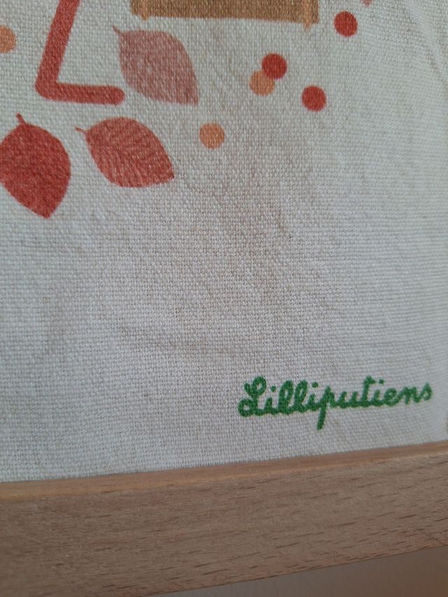 Tapiz alfabeto Lilliputiens