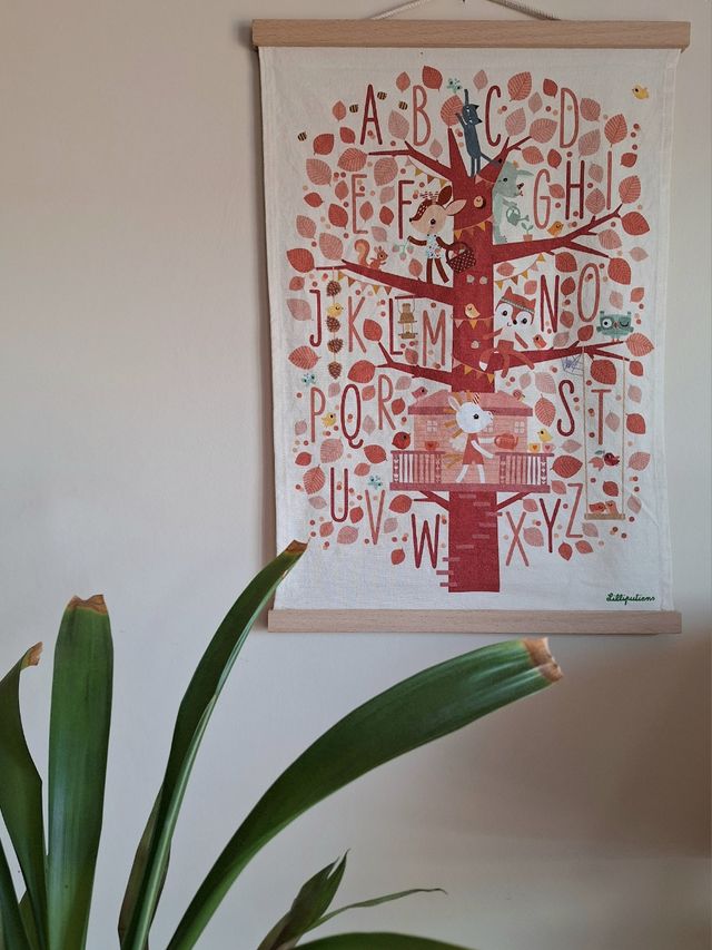 Tapiz alfabeto Lilliputiens