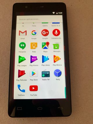 BQ Aquaris E5 - Smartphone Negro Radio incorporada