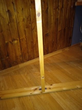 Estructura cama Ikea madera